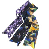 EMMAシルクスキニースカーフ/SILK 100% /Made in Japan