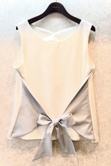 EMMAモードライクCOOLタッチ4wayブラウス /100% Made in Japan