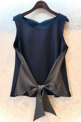 EMMAモードライクCOOLタッチ4wayブラウス /100% Made in Japan