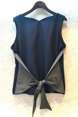 EMMAモードライクCOOLタッチ4wayブラウス /100% Made in Japan