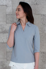 EMMAフォーマルストレッチカットソー /100% Made in Japan