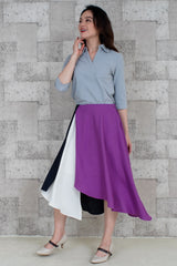 EMMAイレギュラーAiryスカート /100% Made in Japan