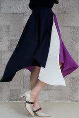 EMMAイレギュラーAiryスカート /100% Made in Japan