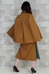 【数量限定】EMMAケープトレンチコート 2way /100% Made in Japan