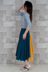 EMMAイレギュラーAiryスカート /100% Made in Japan