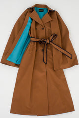 【数量限定】EMMAケープトレンチコート 2way /100% Made in Japan