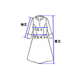 EMMAスエードタッチクラシカルVネックOP /100% Made in Japan
