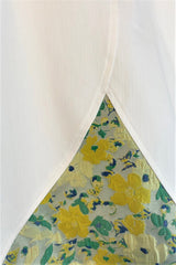 EMMAフラワージャガードデニムスカート /100% Made in Japan