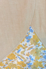 EMMAフラワージャガードデニムスカート /100% Made in Japan