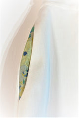 EMMAフラワージャガードデニムスカート /100% Made in Japan