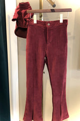 EMMAコーデュロイブーツカット /100% Made in Japan