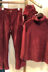 EMMAコーデュロイタートルネック /100% Made in Japan