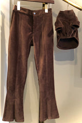 EMMAコーデュロイブーツカット /100% Made in Japan