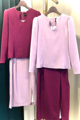 EMMAピーチ起毛ビルドアップブラウス /100% Made in Japan