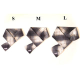 【チャリティーアイテム】チェックドッグマフラー