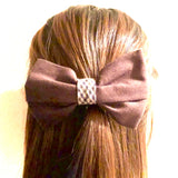 【チャリティーアイテム】バタフライリボンバレッタ